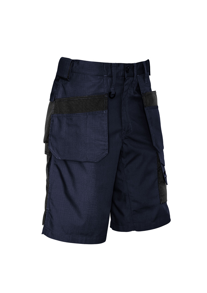 Mens Ultralite Multi-Pocket Short Navy/Black